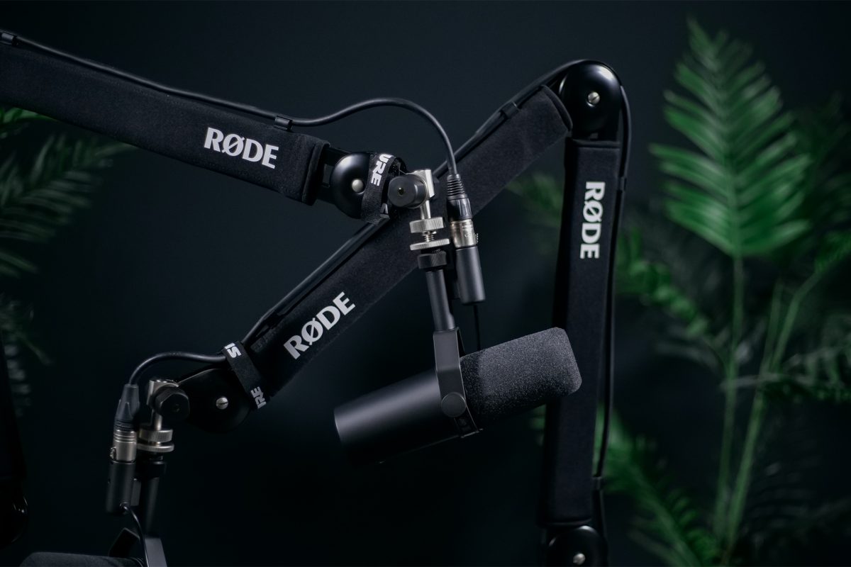 shure mic podcast mikrofoni